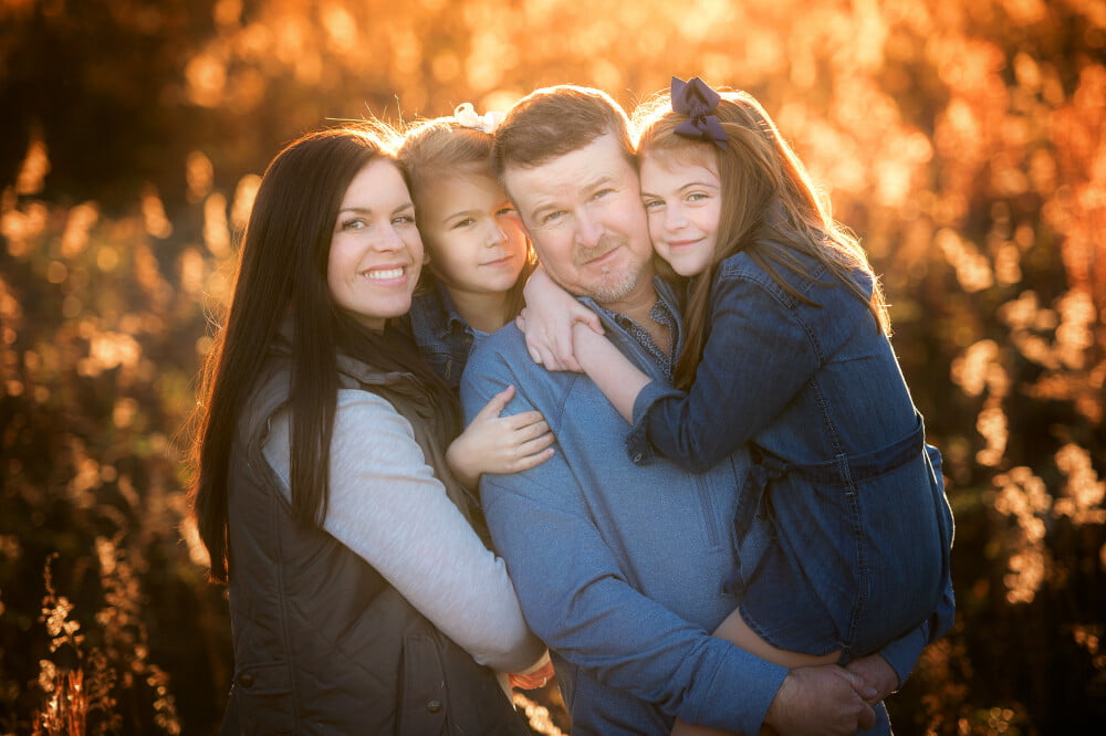 Family portrait photo taken by Lisa Rowland Photography in Trenton, Florida