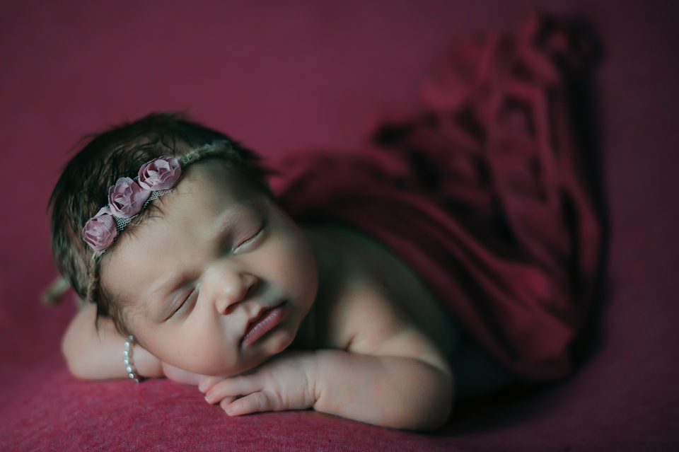 Newborn Photography by Lisa Rowland in Studio